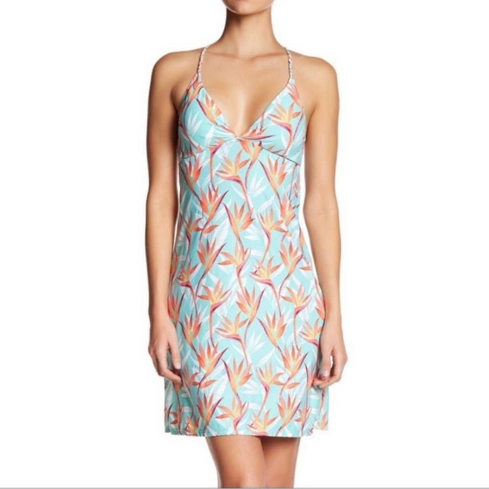 Helen Jon Swim Dress size Large Summer Beaches Poolside Party Tropical